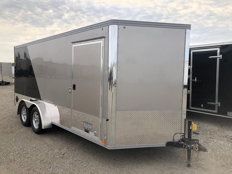 United Trailers 7x16 Enclosed Trailer XLMTV w/ Ramp Door - Motorcycle Trailer United Trailers 7x16 Enclosed Trailer XLMTV w/ Ramp Door - Motorcycle Trailer