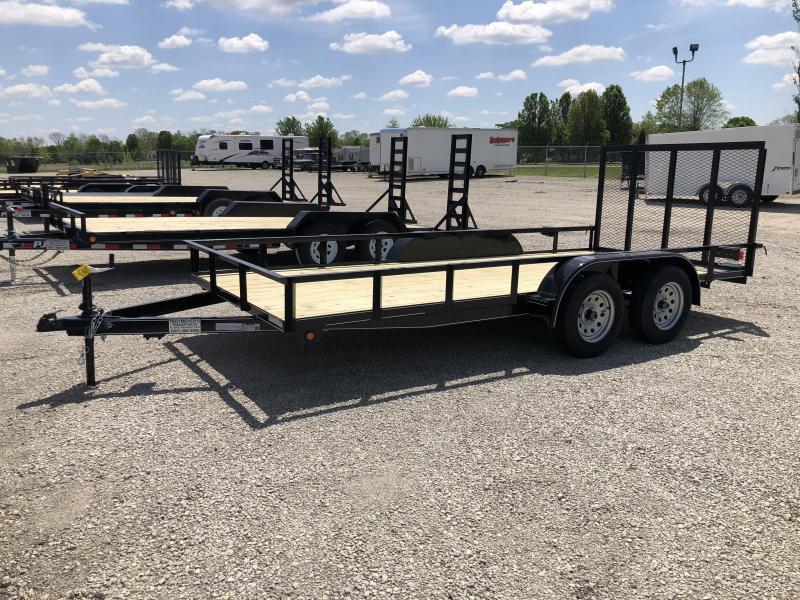 Lone Wolf Trailers 6x14 Tandem Axle Utility w/ Rear Gate Lone Wolf Trailers 6x14 Tandem Axle Utility w/ Rear Gate