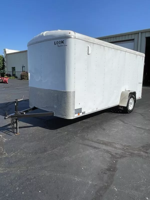 Used SA 6x14 Enclosed Trailer w/ Double Rear Doors