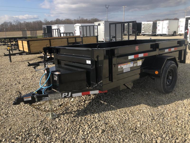 PJ Trailers 5x10 Dump Trailer - Single Axle PJ Trailers 5x10 Dump Trailer - Single Axle
