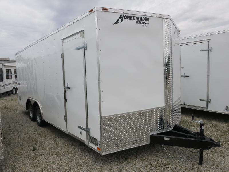 Homesteader Trailers 8.5x20 Enclosed Trailer w/ ramp door - Side Door 