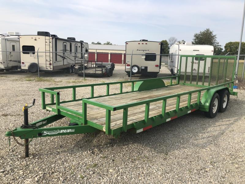 Used 20' Utility Trailer w/gate Used 20' Utility Trailer w/gate