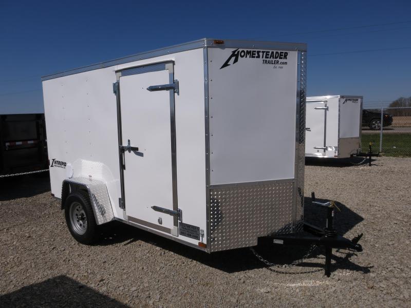 Homesteader 5x10 SA Enclosed Trailer w ramp door - Side wall vents - D Rings Homesteader 5x10 SA Enclosed Trailer w ramp door - Side wall vents - D Rings