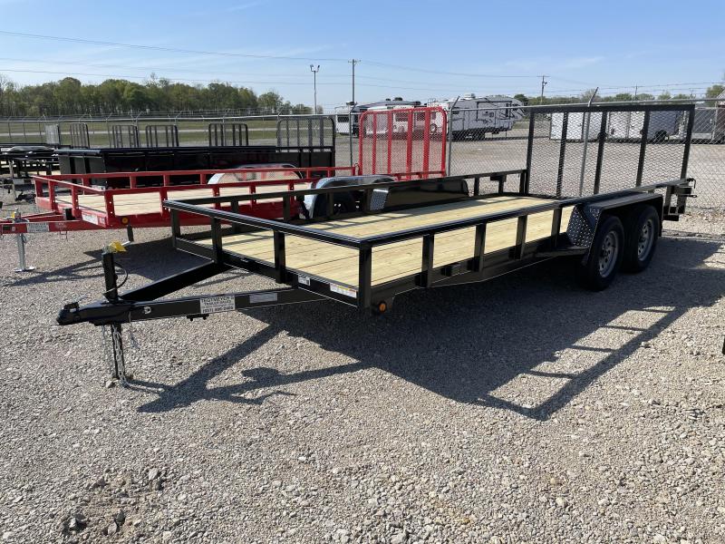 Lone Wolf Trailers 7x18 Tandem Axle Utility w/ Rear Gate Lone Wolf Trailers 7x18 Tandem Axle Utility w/ Rear Gate