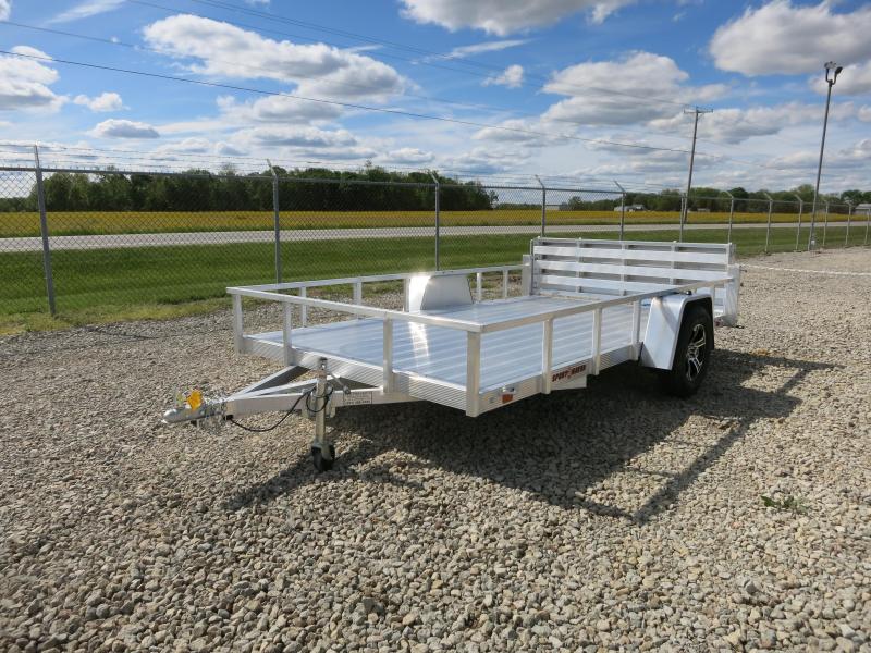 Sport Haven 7x12 Aluminum Utility Trailer w/ Bi-fold Gate Sport Haven 7x12 Aluminum Utility Trailer w/ Bi-fold Gate