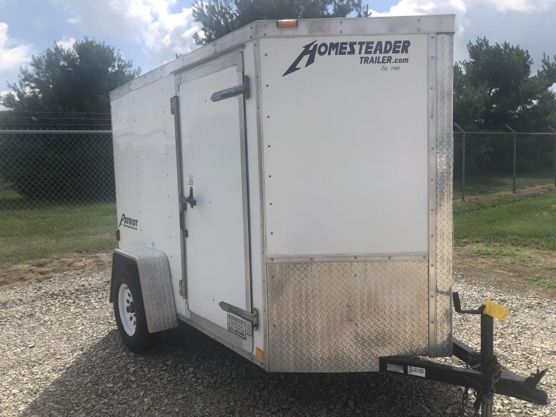 Used 5x8 Enclosed Single Axle Trailer Used 5x8 Enclosed Single Axle Trailer