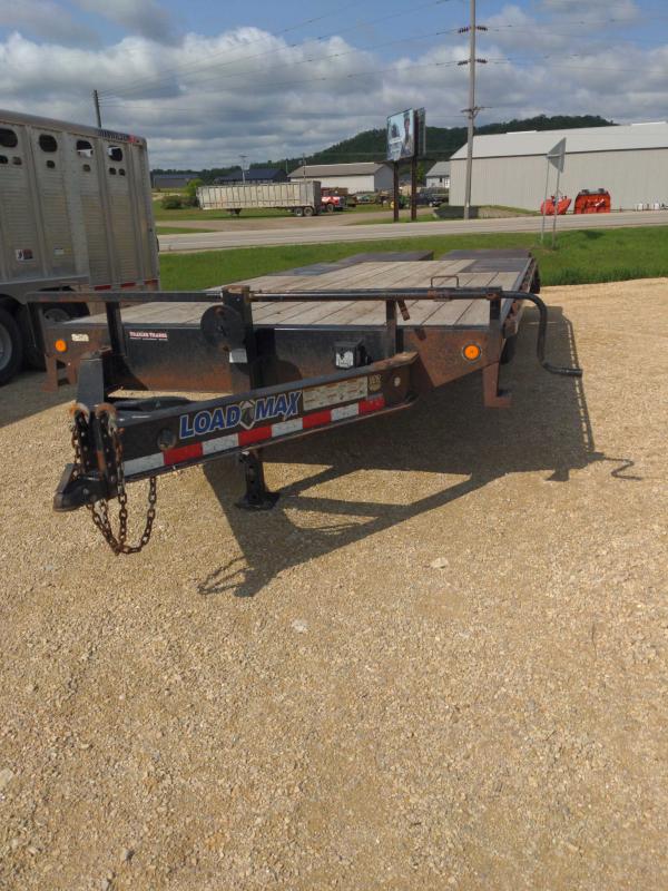 2015 Load Trail DECKOVER 20' 50/50 FOLD FLAT RAMPS Deckover Trailer