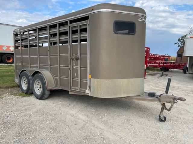2014 Delta Manufacturing 6x16 Stock / Stock Combo Trailer 2014 Delta Manufacturing 6x16 Stock / Stock Combo Trailer