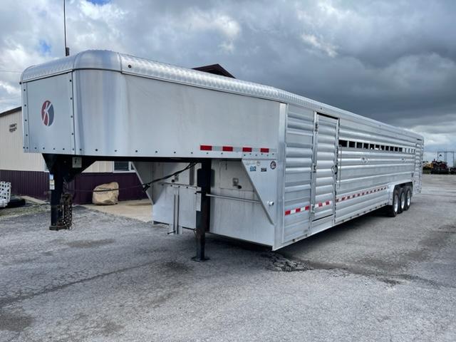 2015 Kiefer Manufacturing GN/STK Stock / Stock Combo Trailer 2015 Kiefer Manufacturing GN/STK Stock / Stock Combo Trailer