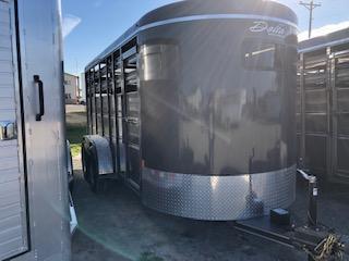 NEW Delta Manufacturing 6x16 Delta Bumper Stock Livestock Trailer NEW Delta Manufacturing 6x16 Delta Bumper Stock Livestock Trailer