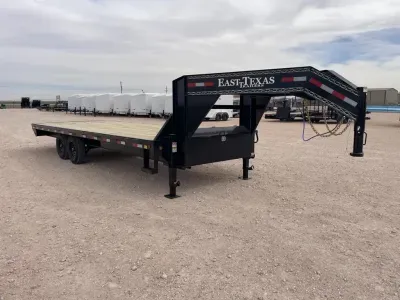 2026 East Texas Trailers 102" X 24' DECK OVER TRAILER