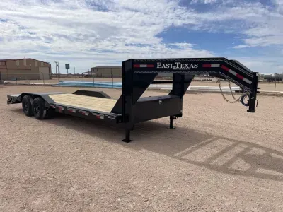 2026 East Texas Trailers 102" X 24' GN LOW BOY EQUIPMENT TRAILER