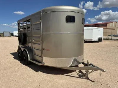2026 GR Trailers 6.8’ X 14’ 2-HORSE TRAILER