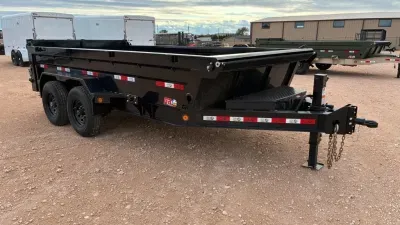 2026 GR Trailers 83''X14' 14K LOW PROFILE DUMP TRAILER