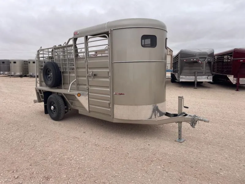 2026 GR Trailers 5' x 14' BP Single Axle Stock Trailer