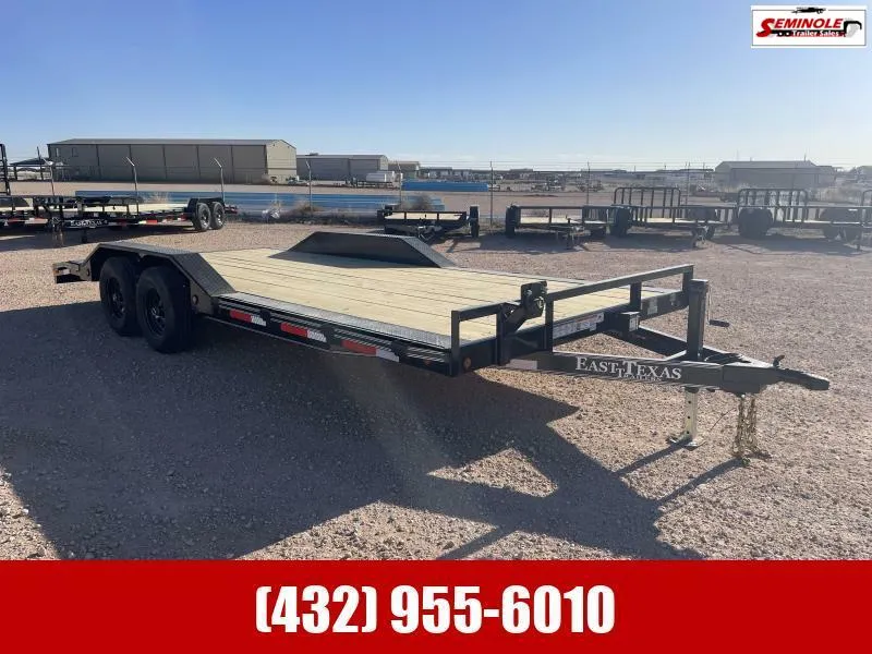 2025 East Texas Trailers 102" X 20' CAR HAULER/EQUIPMENT 12K
