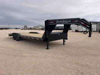 2026 East Texas Trailers 102"X28 LOWBOY EQUIPMENT TRAILER