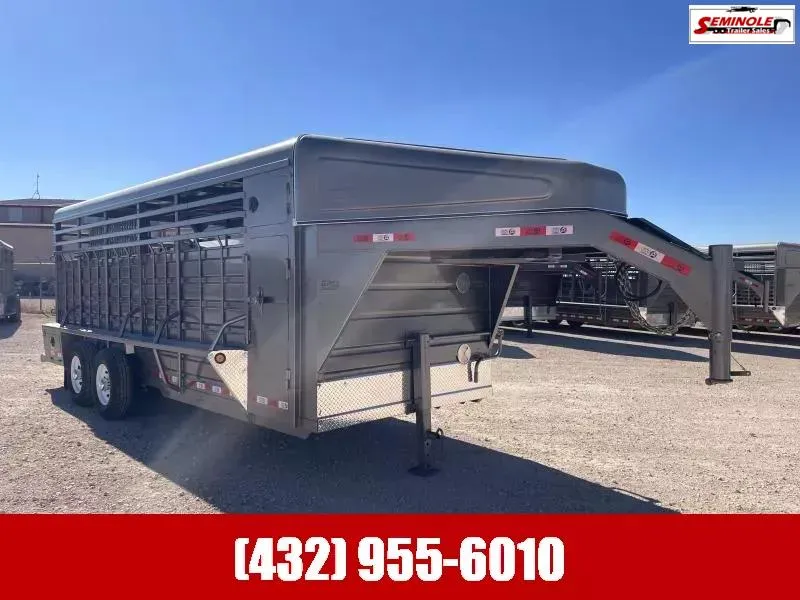 2026 GR Trailers 6.8' x 20' Gooseneck Horse/Stock Trailer