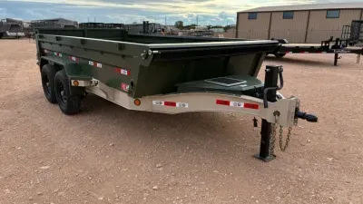 2026 GR Trailers 83''X14' 14K LOW PROFILE DUMP TRAILER