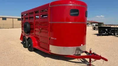 2026 GR Trailers 6' X 16' 7K BUMPER PULL STOCK TRAILER