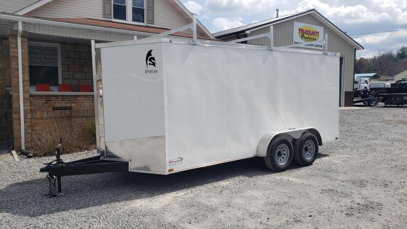 Spartan 7X16 10K Contractor Enclosed W/Ramp Door Spartan 7X16 10K Contractor Enclosed W/Ramp Door