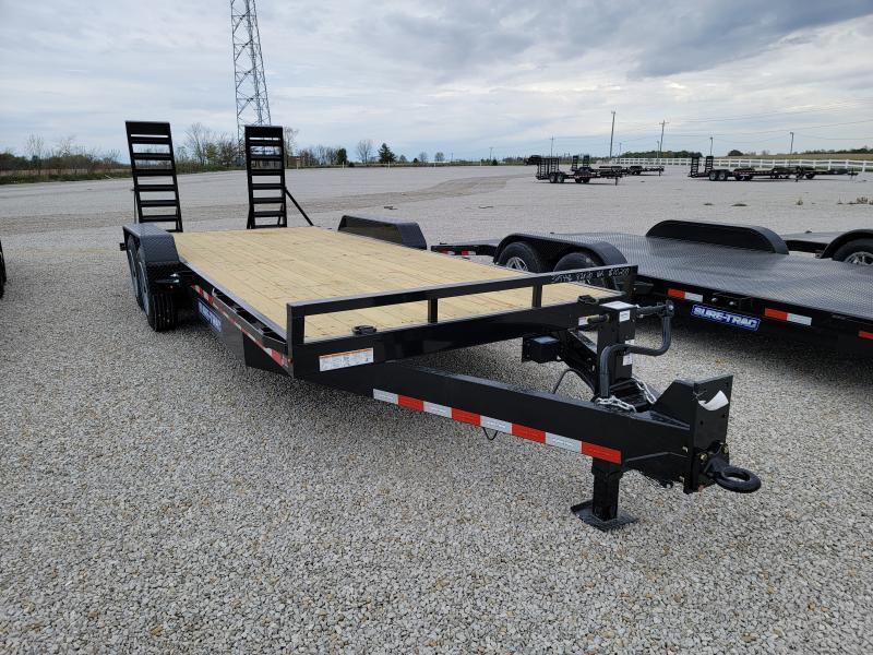 2021 Sure-Trac 7 x 20 (18+2) Equipment Trailer 16K 2021 Sure-Trac 7 x 20 (18+2) Equipment Trailer 16K