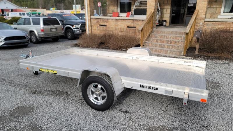 USED 2020 Aluma 6812H Tilt Utility Trailer USED 2020 Aluma 6812H Tilt Utility Trailer