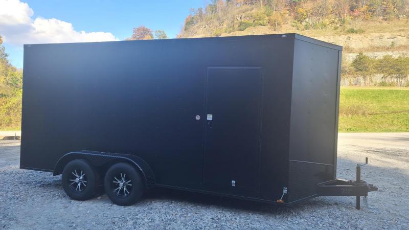 Spartan Cargo Spartan S7X16TA Enclosed Cargo Matte Black Spartan Cargo Spartan S7X16TA Enclosed Cargo Matte Black