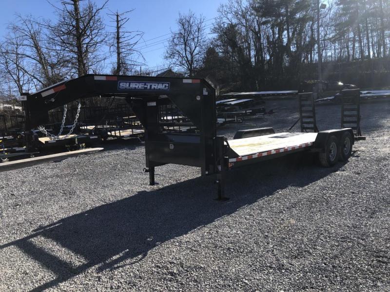 2021 Sure-Trac 82" x 20' 14k Gooseneck Equipment Trailer 2021 Sure-Trac 82" x 20' 14k Gooseneck Equipment Trailer