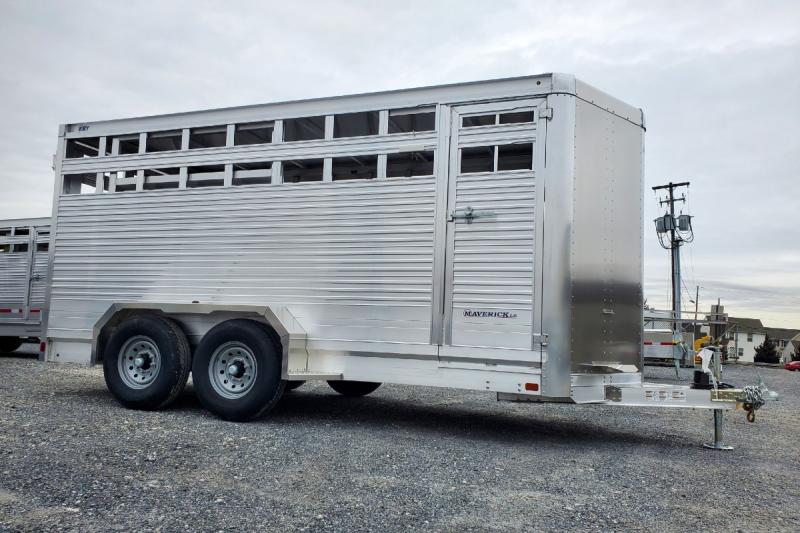 2023 EBY Maverick LS Bumper Pull Stock Combo Trailer 10,000 GVW 2023 EBY Maverick LS Bumper Pull Stock Combo Trailer 10,000 GVW
