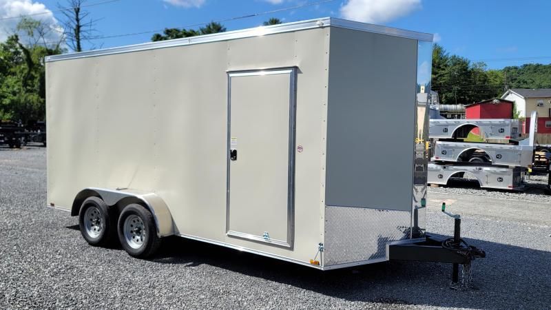 2021 Spartan Cargo 7X16TA Enclosed Cargo Trailer SANDSTONE 2021 Spartan Cargo 7X16TA Enclosed Cargo Trailer SANDSTONE