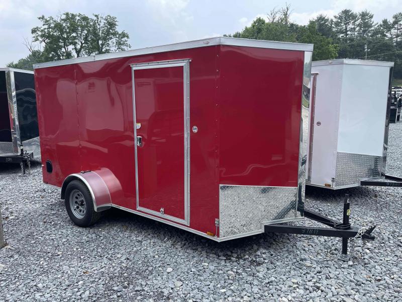 2023 Spartan Cargo 6X12 Single Axle Cargo / Enclosed Trailer Tri