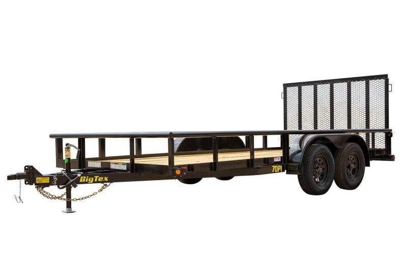 2021 Big Tex Trailers 70PI-83" x 18' Utility Trailer 2021 Big Tex Trailers 70PI-83" x 18' Utility Trailer