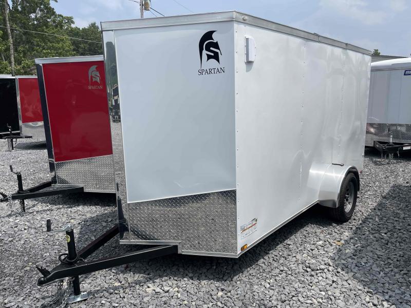 2022 Spartan Cargo 6X12O Cargo / Enclosed Trailer Single Axle Tri