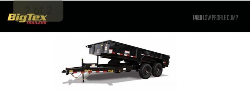 2021 Big Tex Trailers 14LD- 83" x 14' 14K Dump Trailer - No Tarp 2021 Big Tex Trailers 14LD- 83" x 14' 14K Dump Trailer - No Tarp