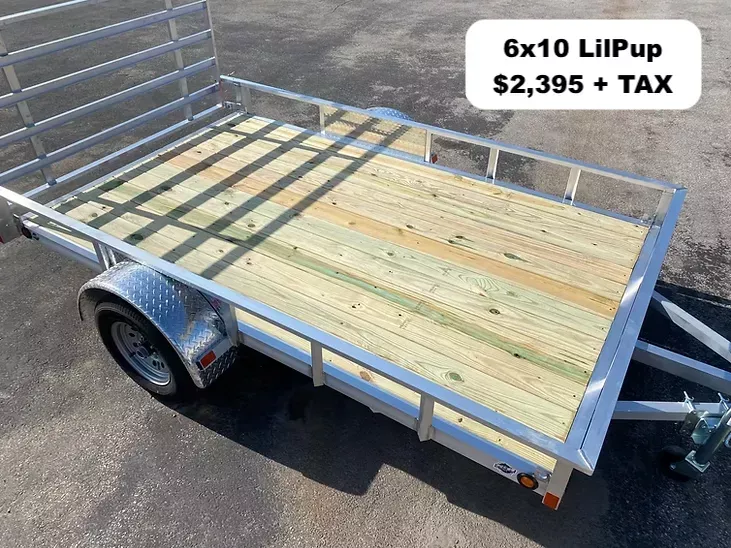 Reliable Custom Trailers LilPup Aluminum Utility Trailer