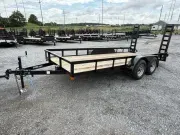 2026 P&T Trailers 77”X16’ Equipment Trailers 