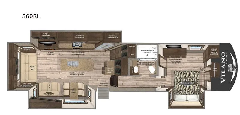 used Fifth Wheel Trailers Vanleigh RV Vilano for sale, in Titusville, FL Thumbnail 2
