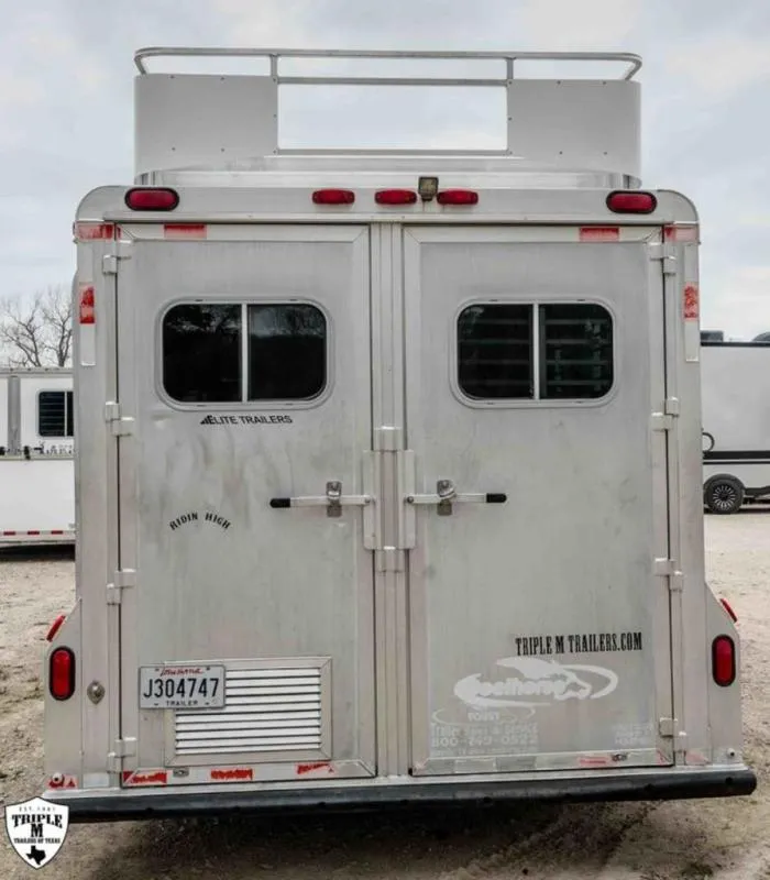 used Horse Trailers Elite Trailers  for sale, in Willspoint, TX Thumbnail 6
