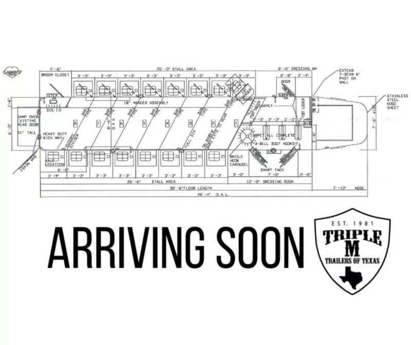 new Horse Trailers Hart Trailers  for sale, in Willspoint, TX Thumbnail 12