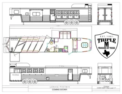 2027 Lakota CHARGER Horse Trailer