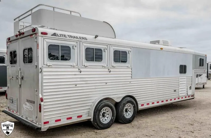 used Horse Trailers Elite Trailers  for sale, in Willspoint, TX Thumbnail 13