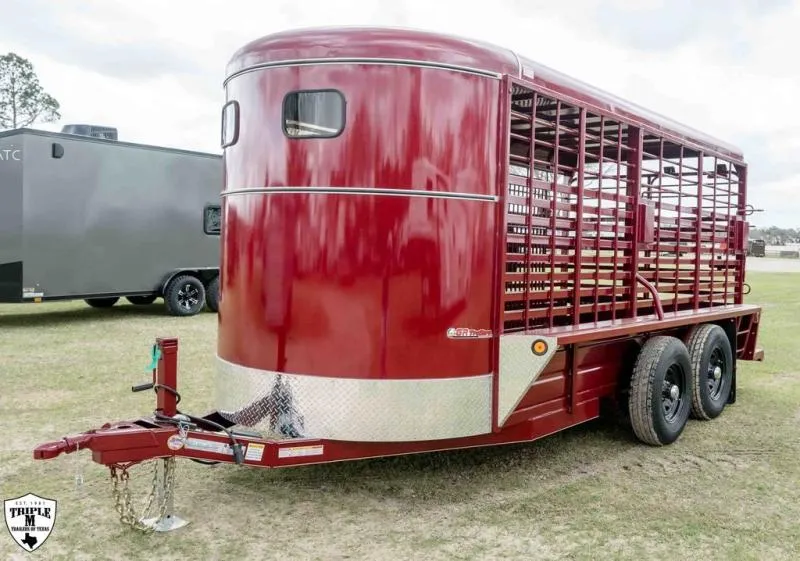 2026 GR Trailers BFST6816W10LR Horse Trailer