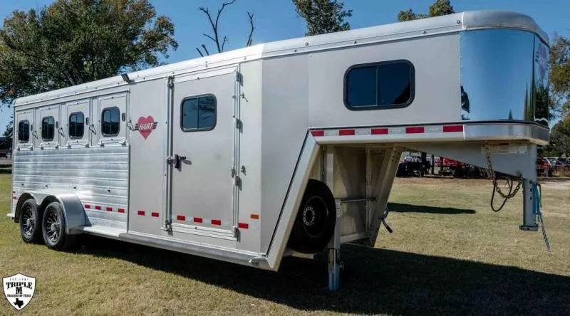 used Horse Trailers Hart Trailers  for sale, in Willspoint, TX Thumbnail 14