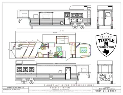 2027 Lakota BIGHORN Horse Trailer