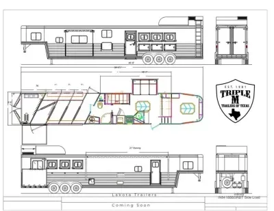 2027 Lakota INFINITY Horse Trailer