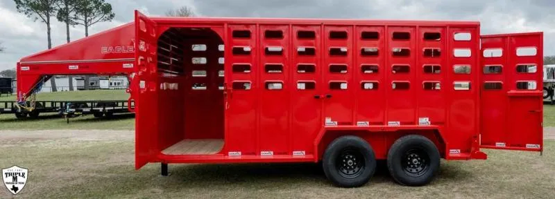 2026 Eagle X Trailers EXT1680GN14K Horse Trailer
