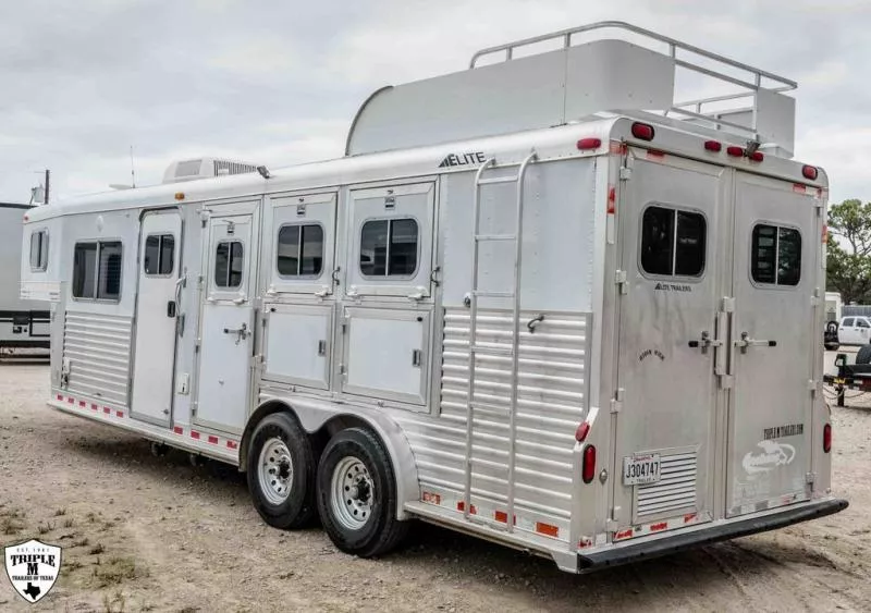 used Horse Trailers Elite Trailers  for sale, in Willspoint, TX Thumbnail 5