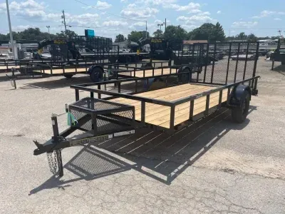 2025 Carry-On 6X14GWPTLED Horse Trailer