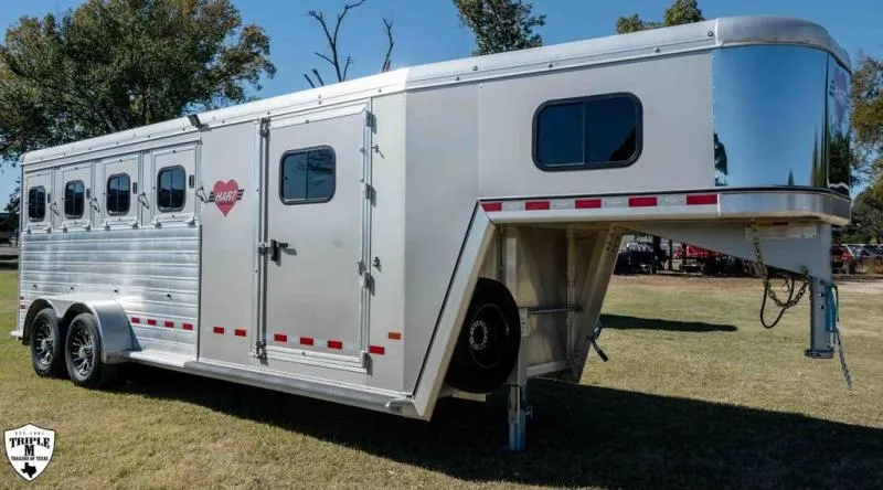 used Horse Trailers Hart Trailers  for sale, in Willspoint, TX Thumbnail 14